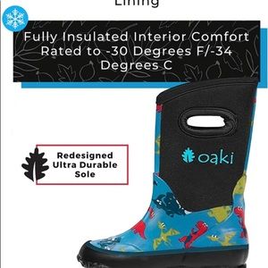Oaki Toddler Boots rain snow